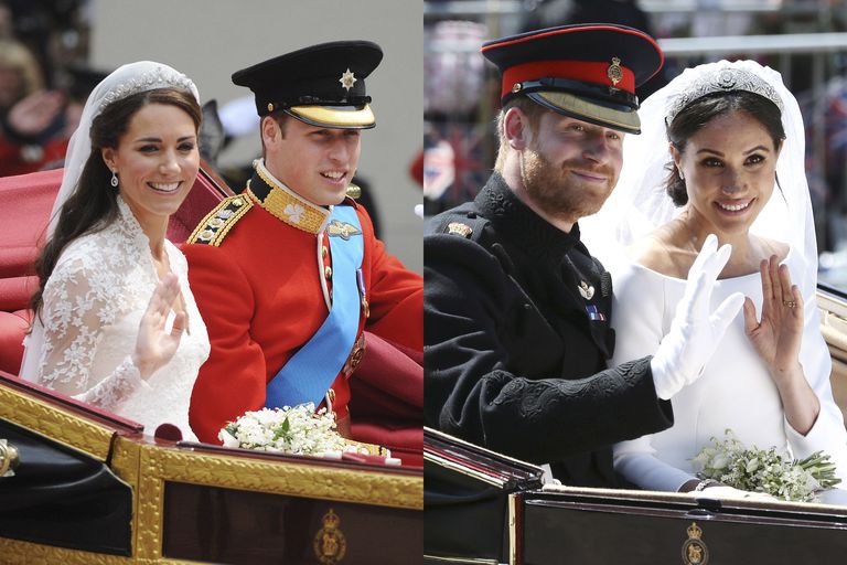 Различия между королевскими свадьбами Кейт Миддлтон и Меган Маркл